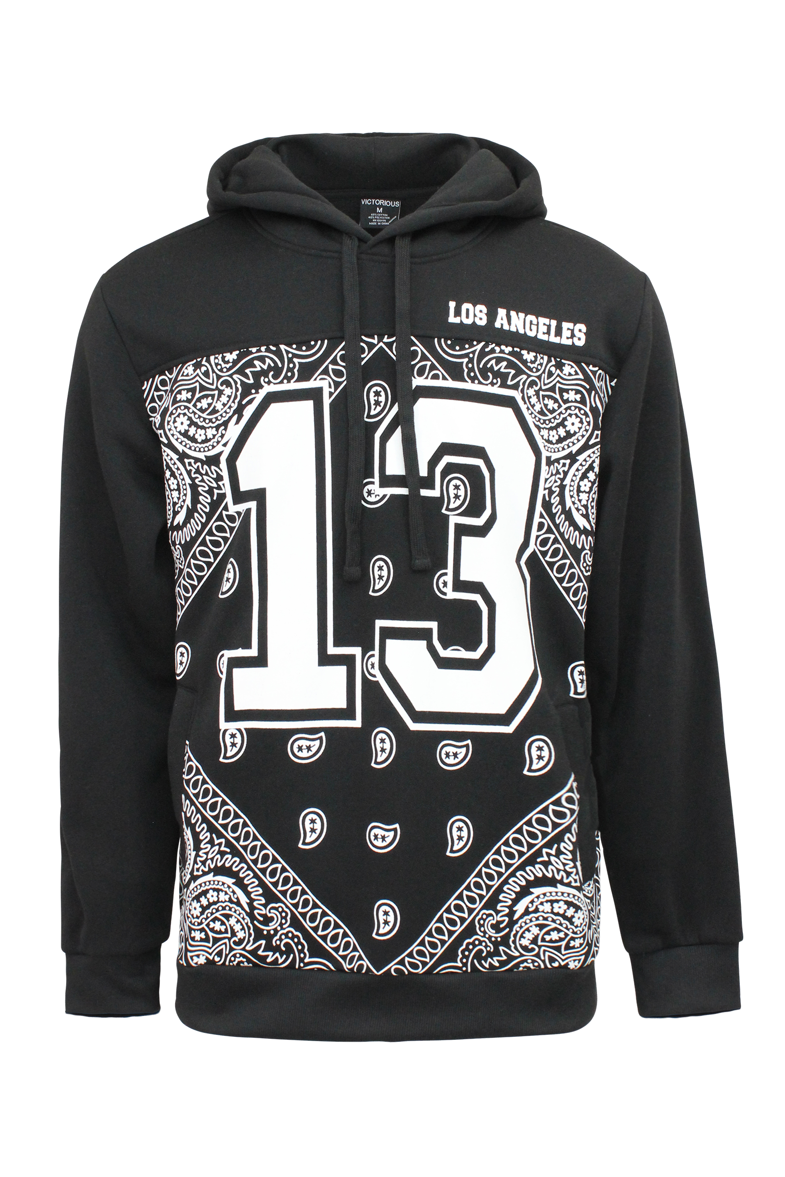 Bandana discount hoodie mens