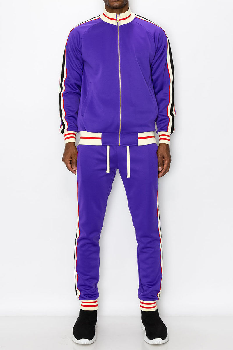 Purple tracksuit online