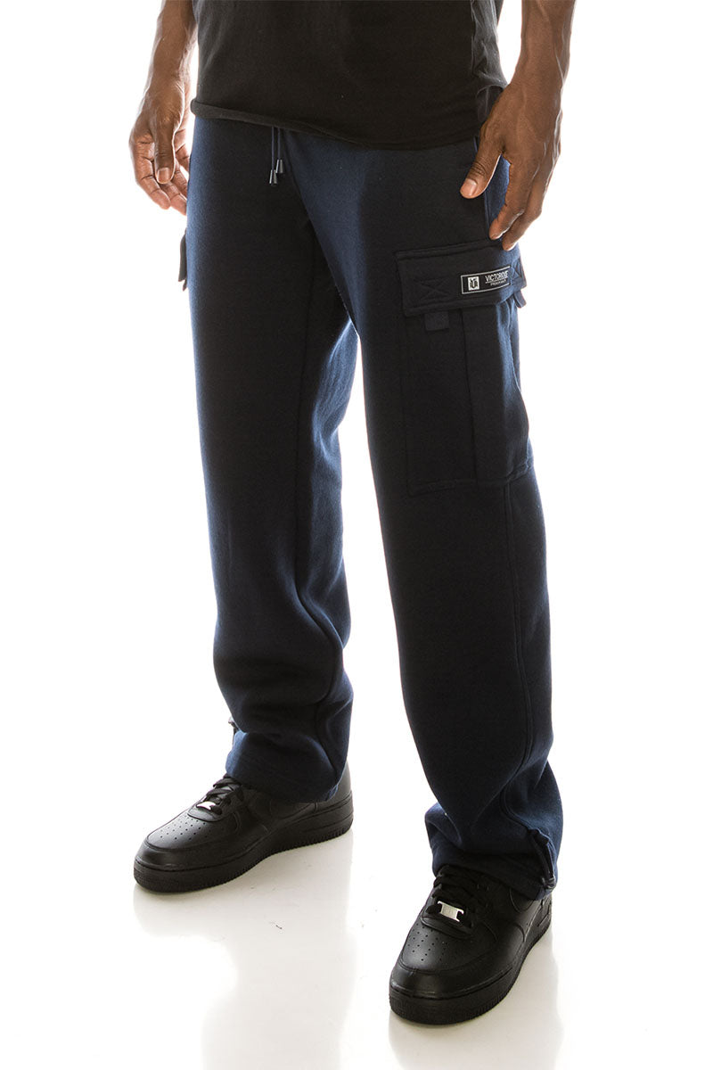PRO CLUB Cargo Sweatpants Fleece Pants Men's Heavyweight Jogger BIG & TALL  S-7XL