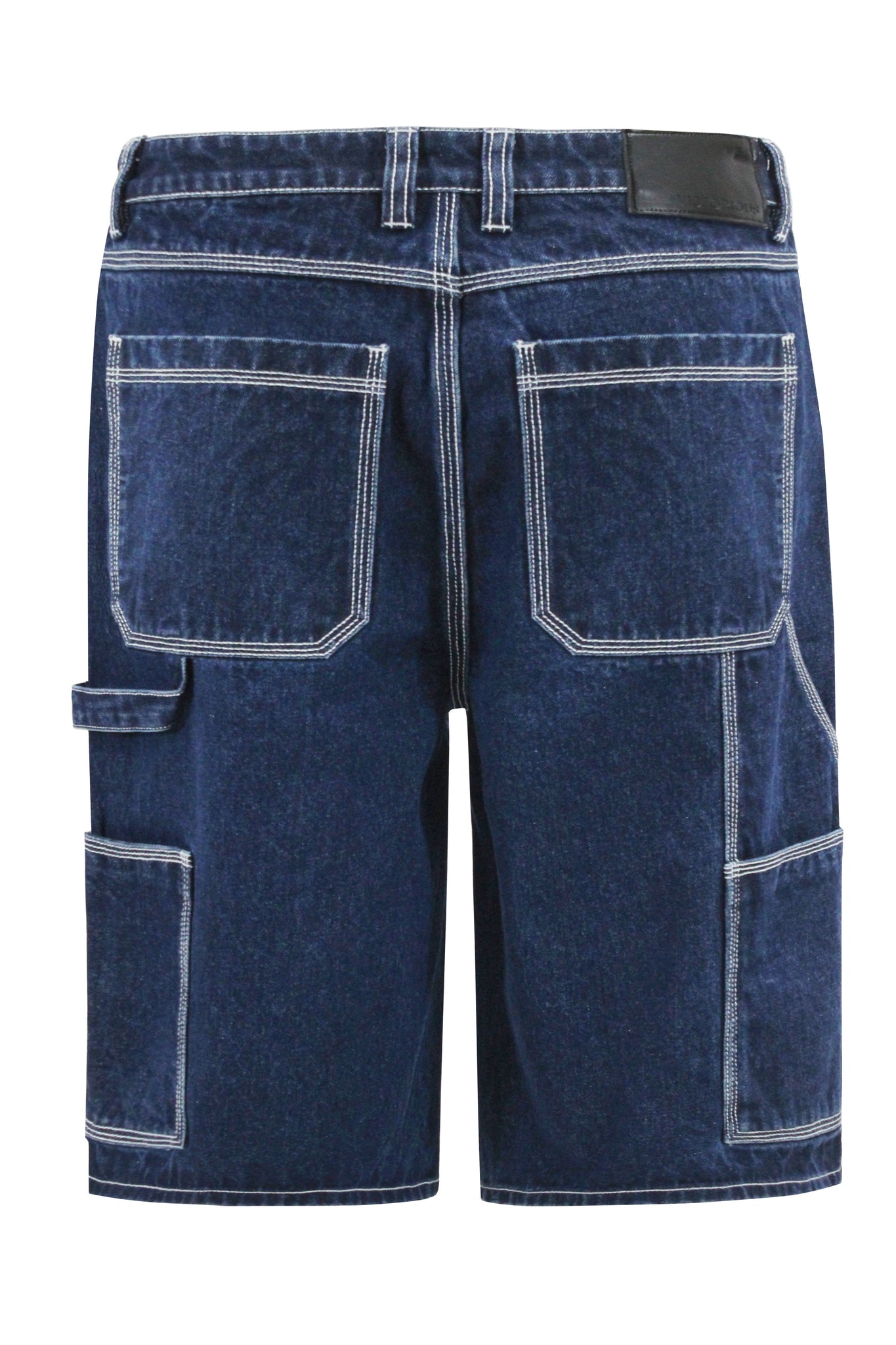 Baggy Fit Carpenter Denim Shorts