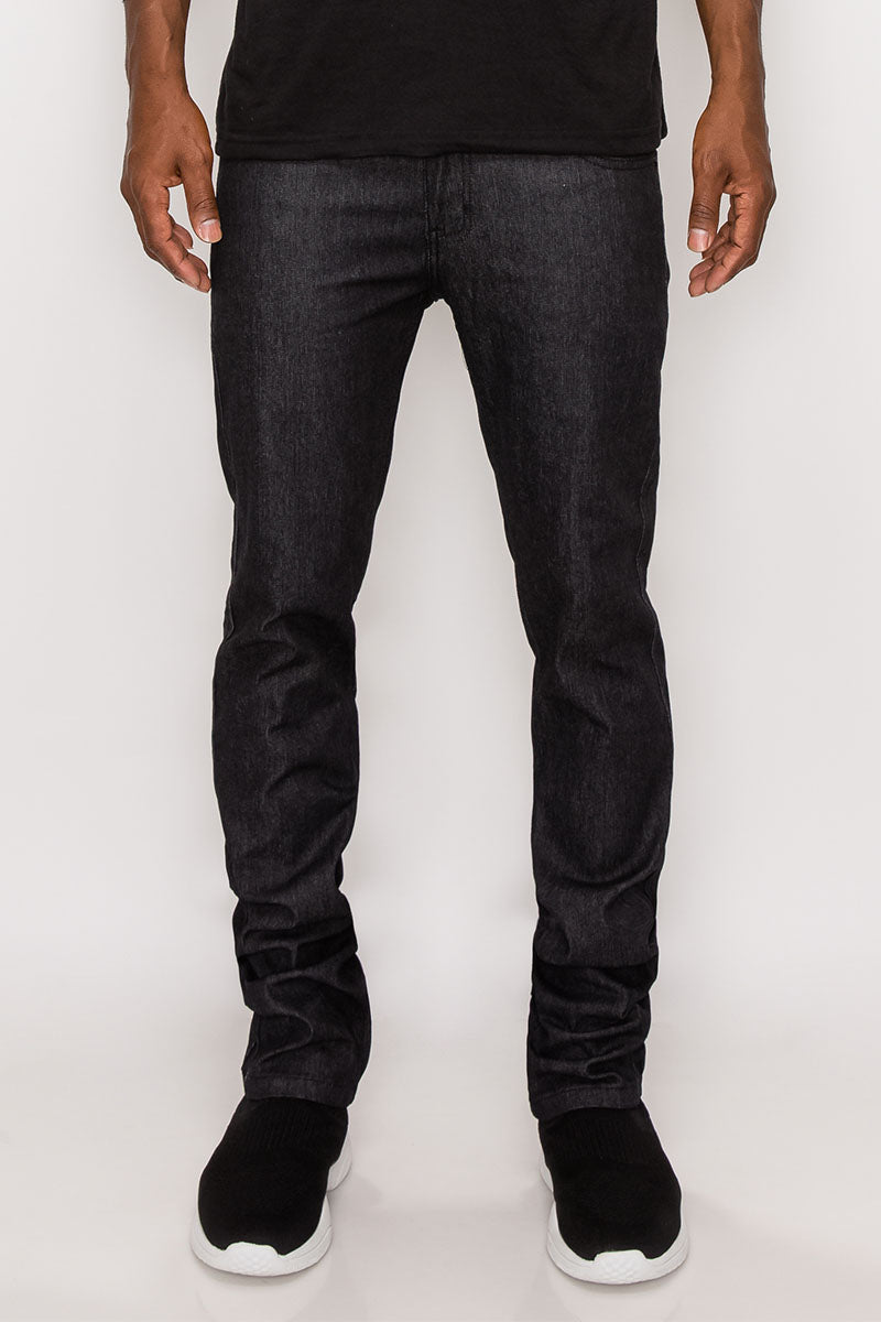 Skinny Raw Denim Jeans