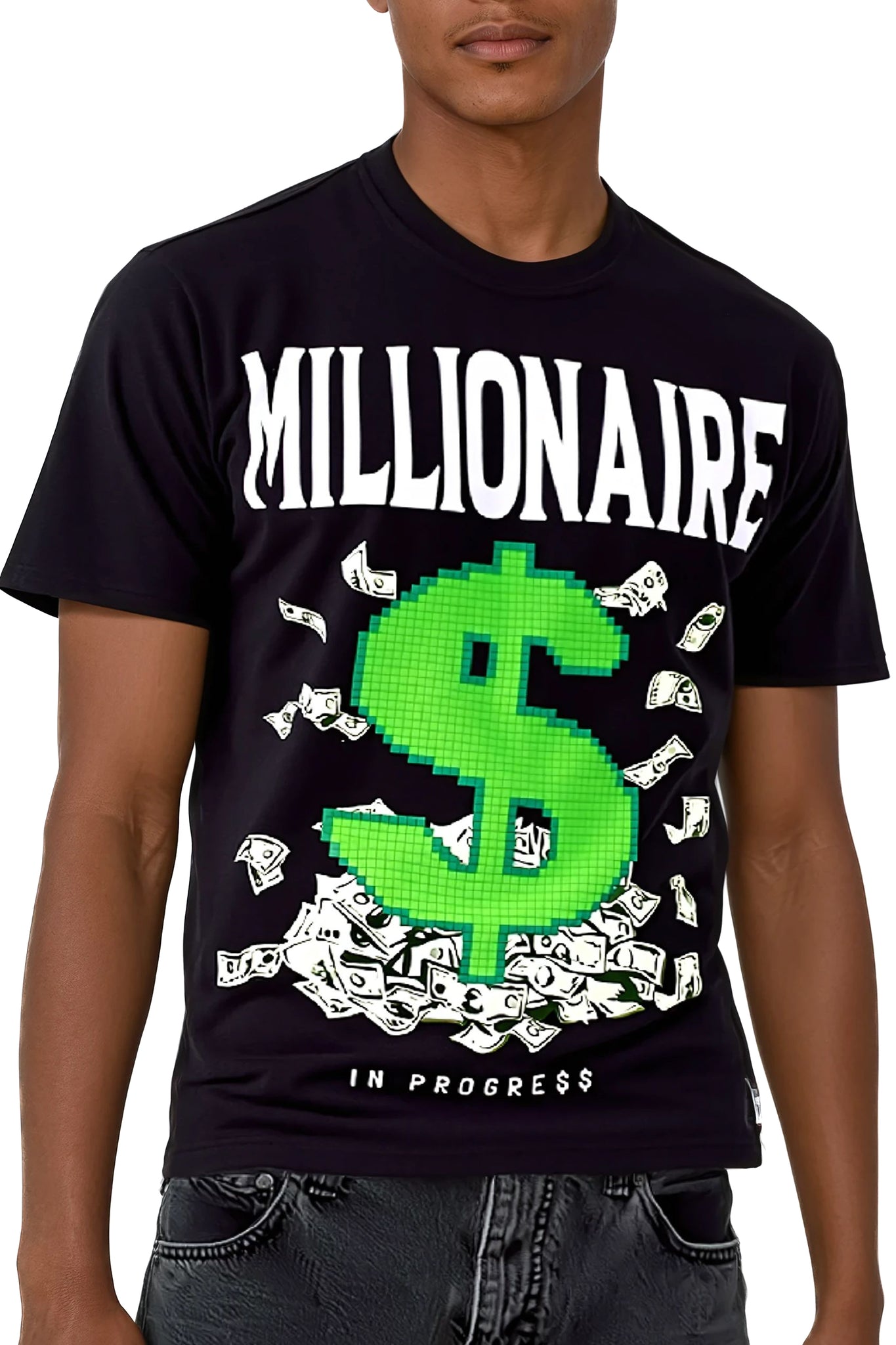 Millionaire Lego Pixel T-shirt