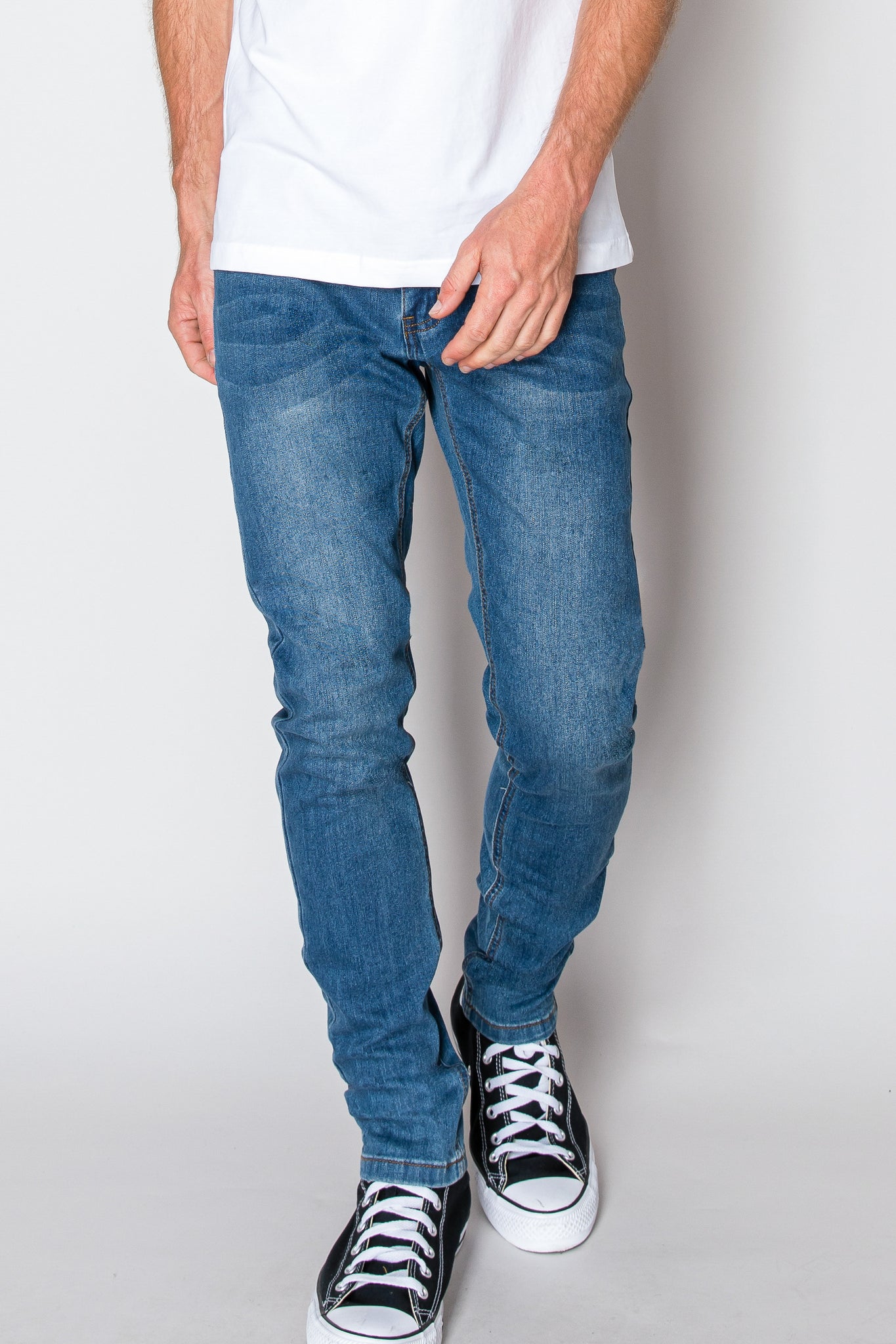 Ultra Stretch Denim Skinny Jeans