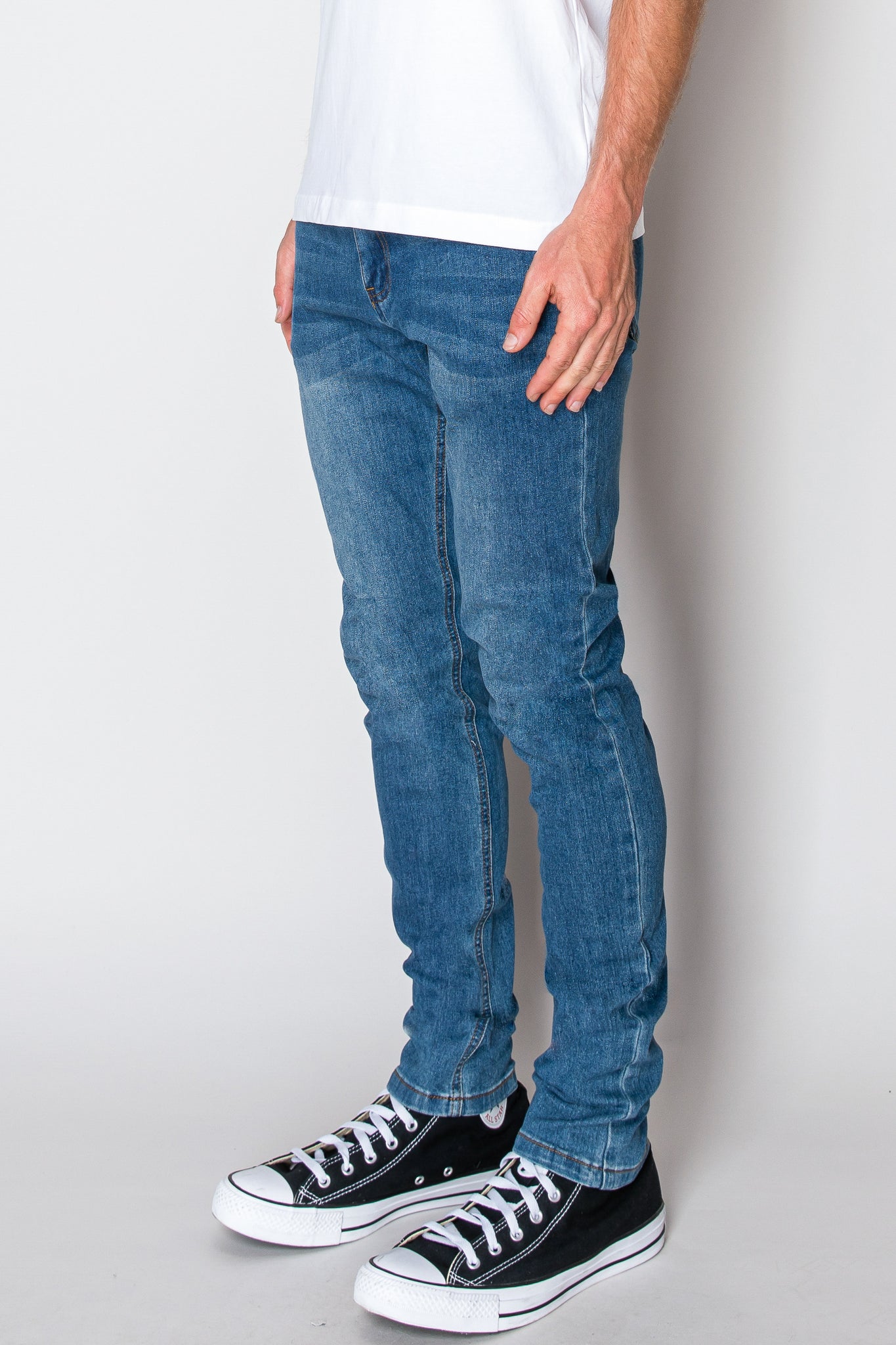 Ultra Stretch Denim Skinny Jeans