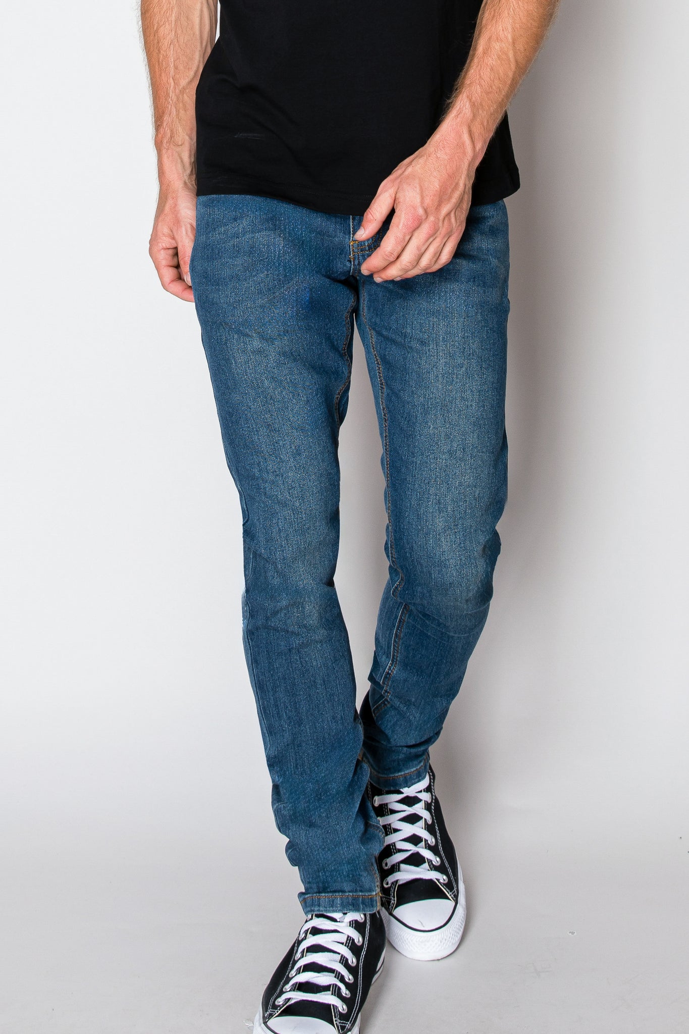 Ultra Stretch Denim Skinny Jeans