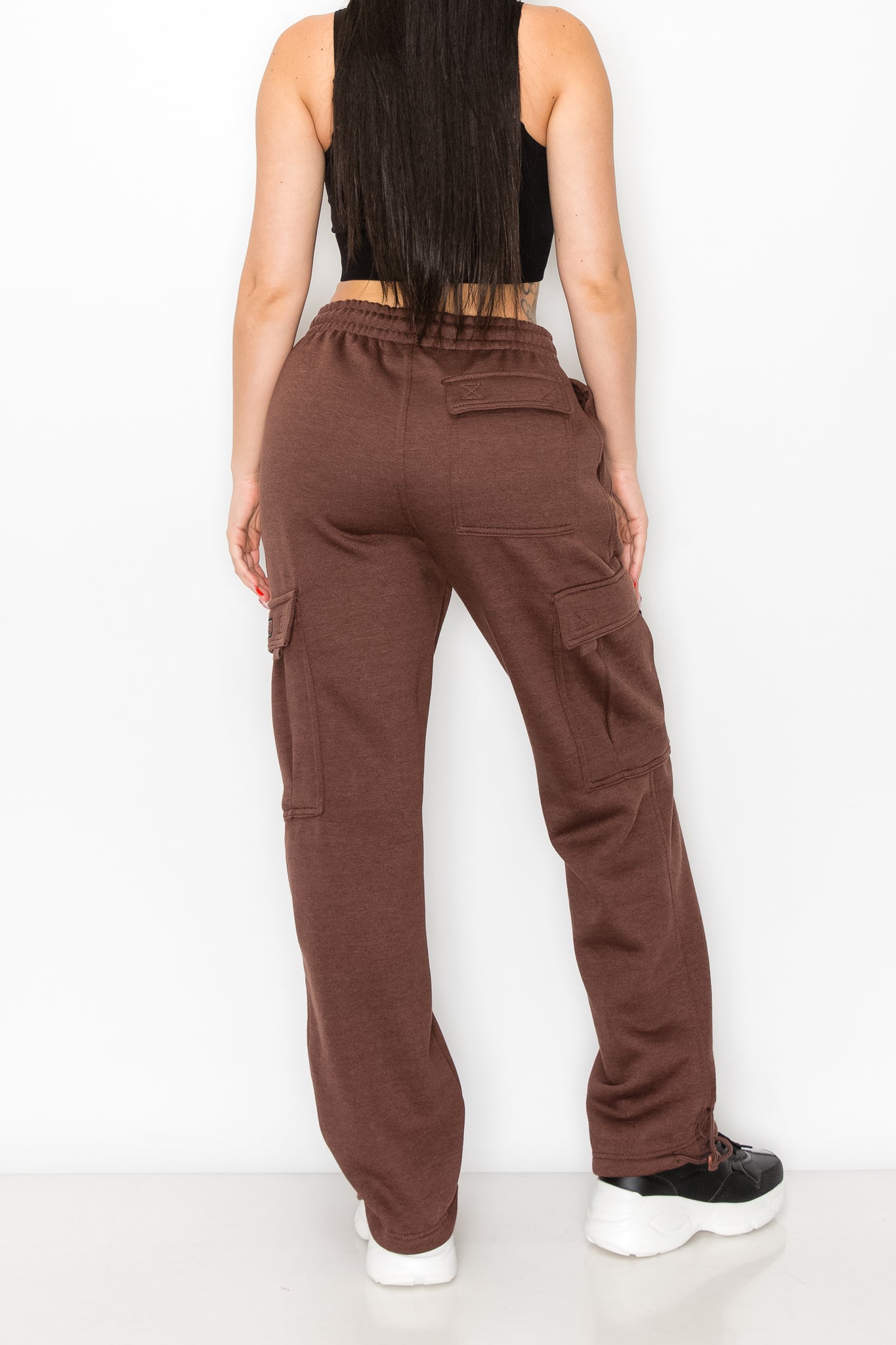 Women's Fleece Heavyweight Cargo Sweatpants