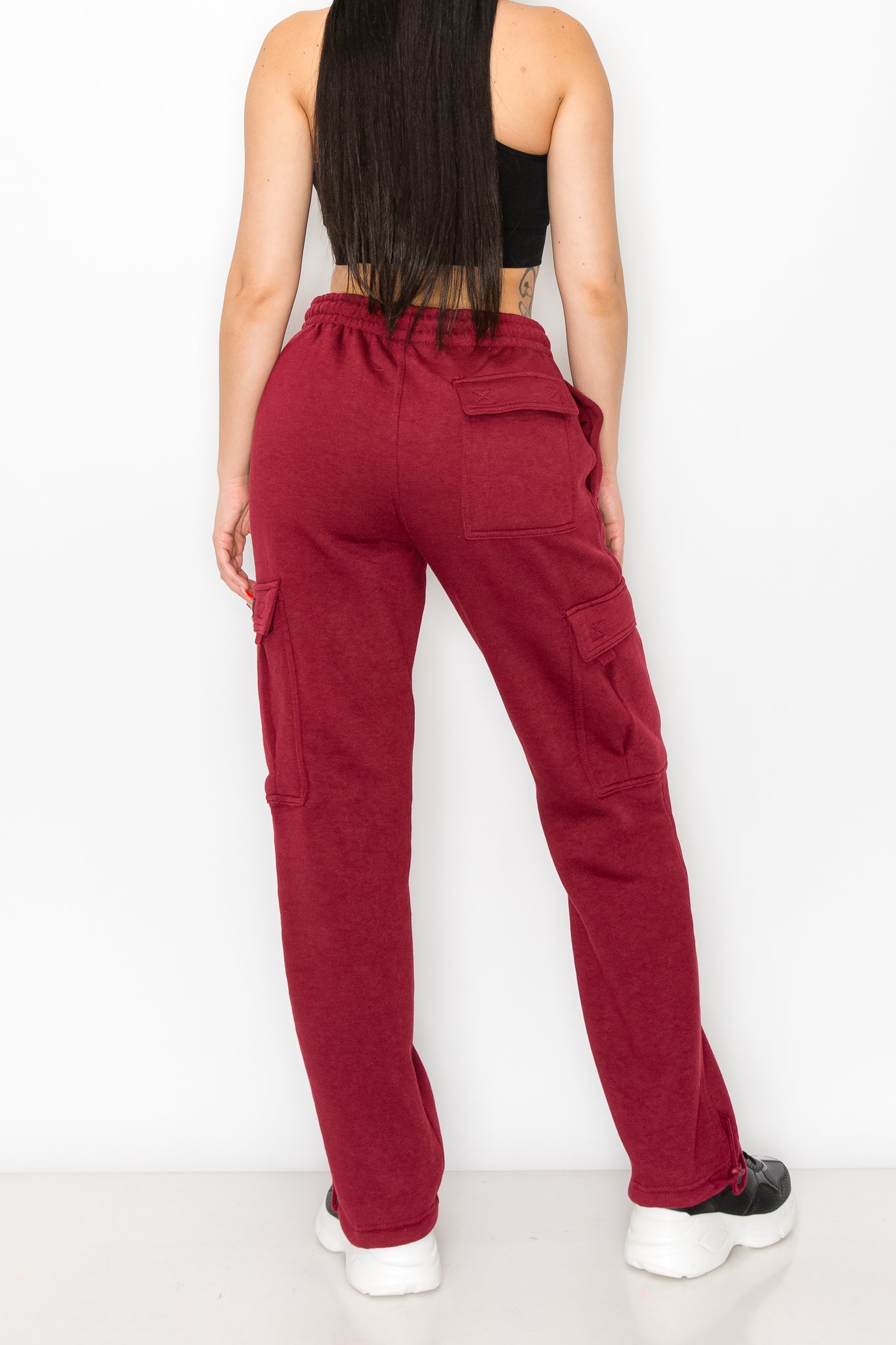 Women's Fleece Heavyweight Cargo Sweatpants