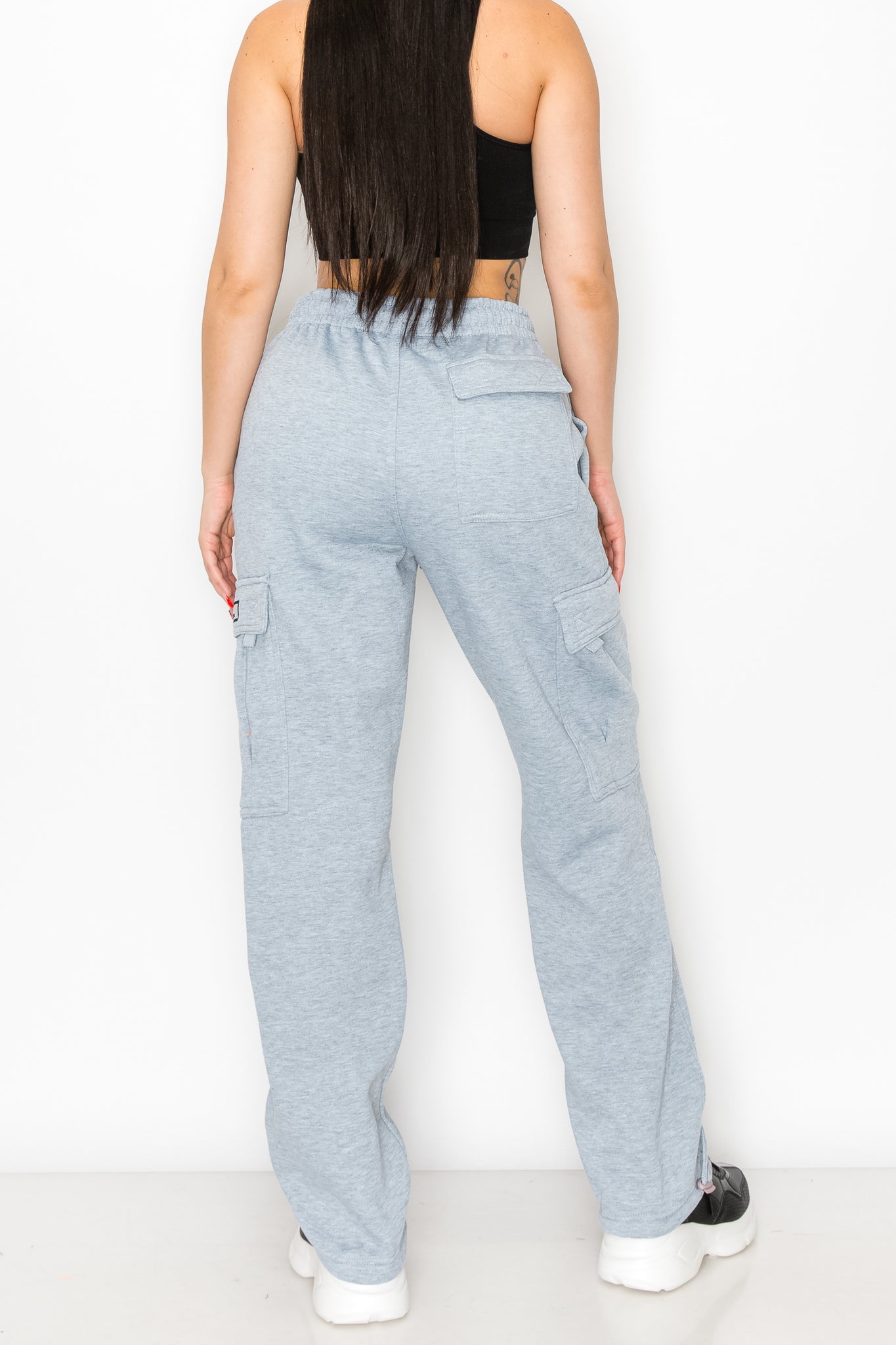 Women's Fleece Heavyweight Cargo Sweatpants