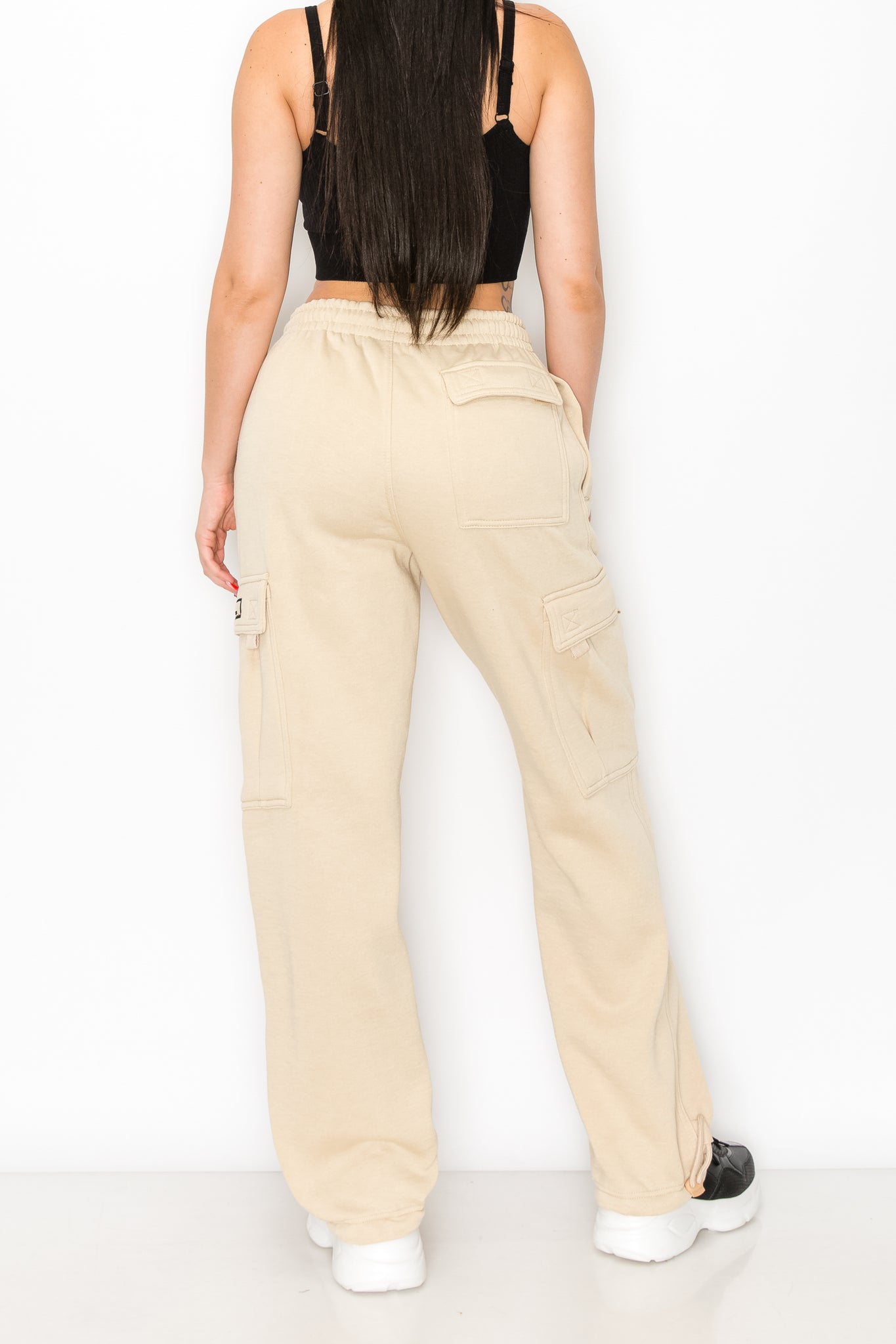 Women's Fleece Heavyweight Cargo Sweatpants