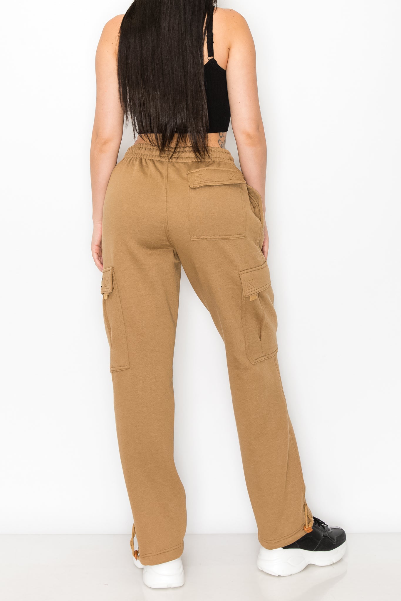 Women's Fleece Heavyweight Cargo Sweatpants