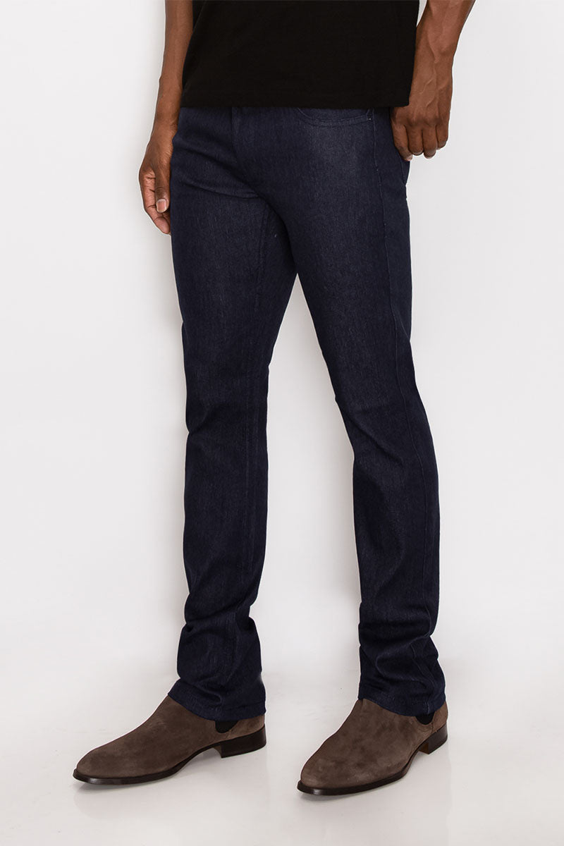 Skinny Raw Denim Jeans