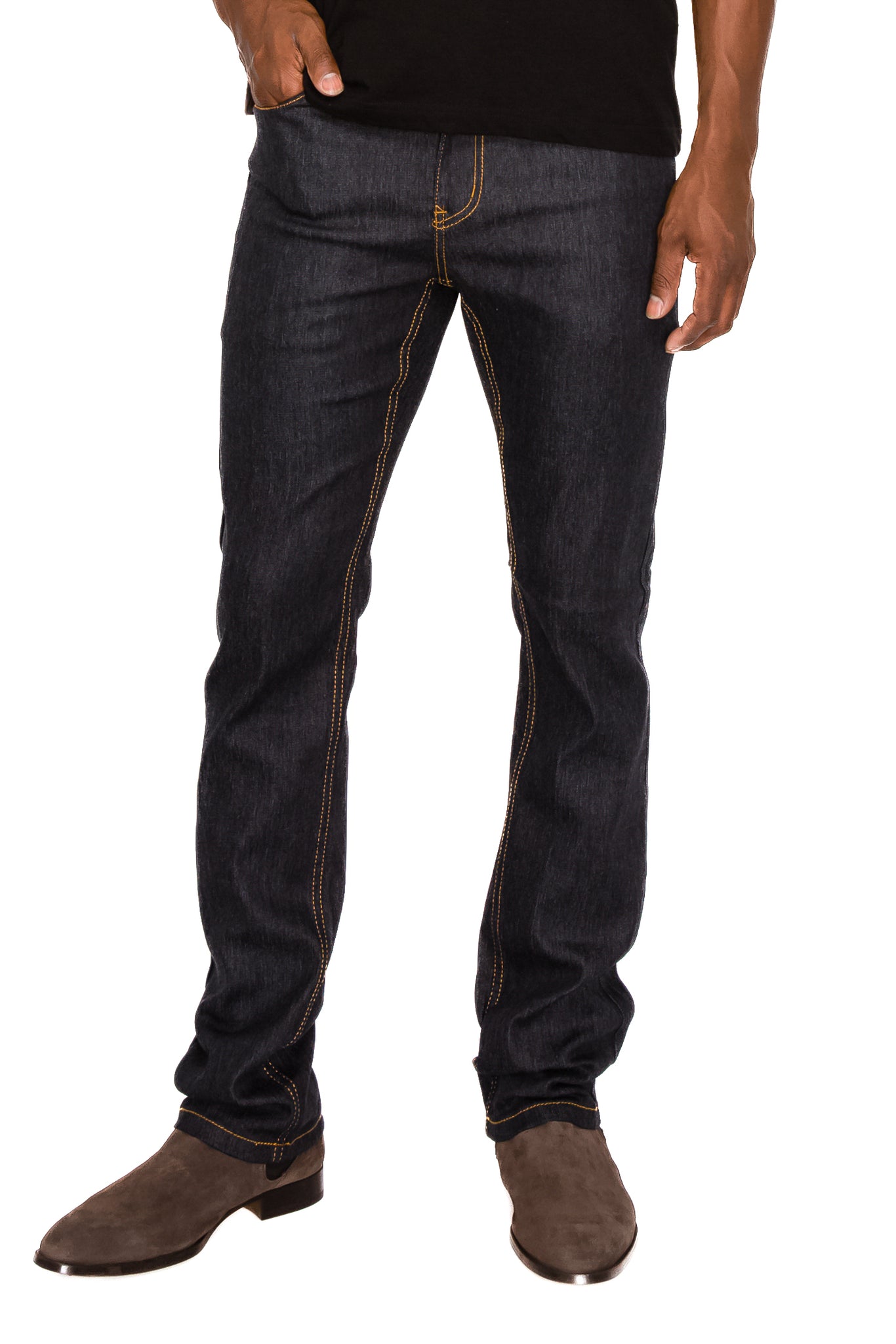 Essential Slim Raw Denim Jeans