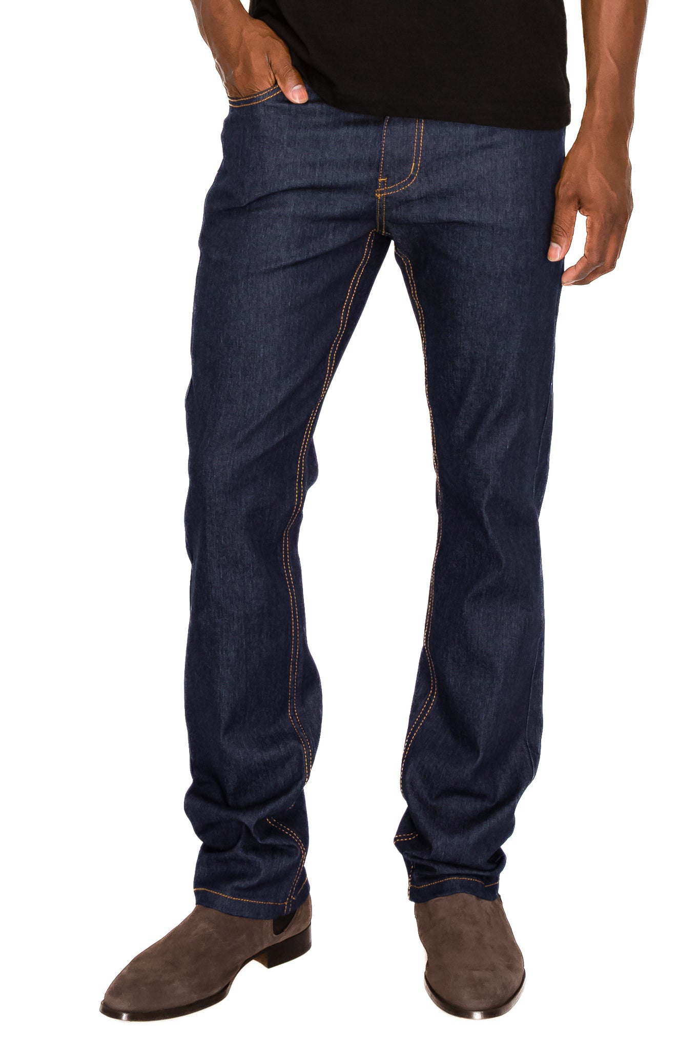 Essential Slim Raw Denim Jeans