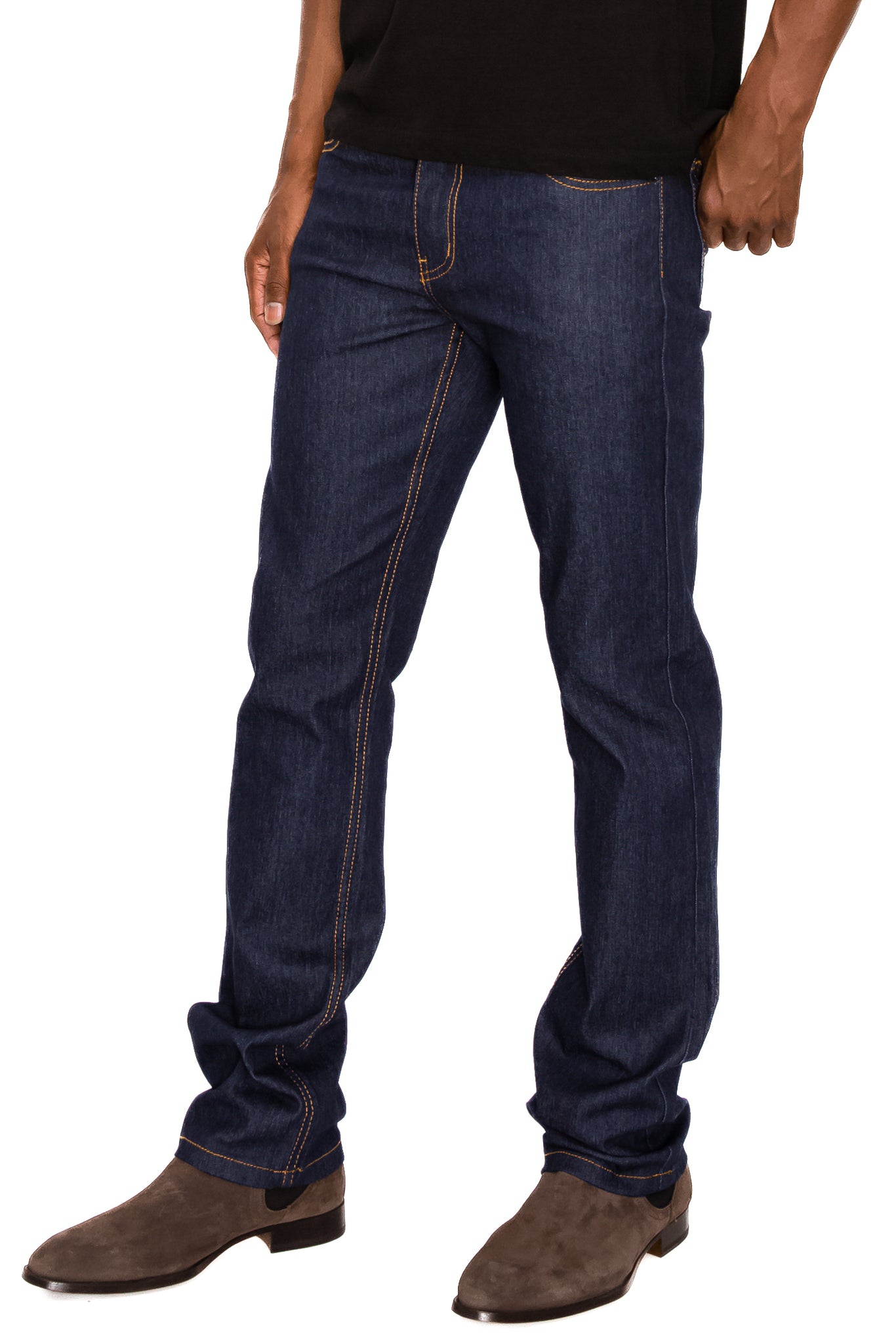 Essential Slim Raw Denim Jeans