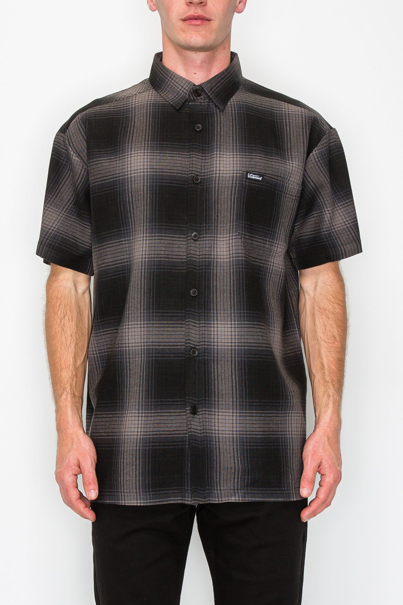 Plaid Short Sleeve Shirts