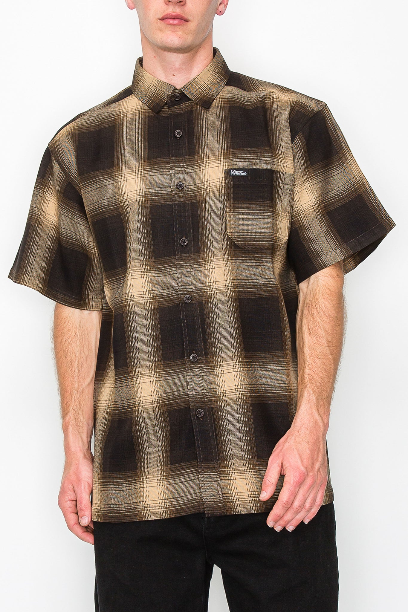 Plaid Short Sleeve Shirts