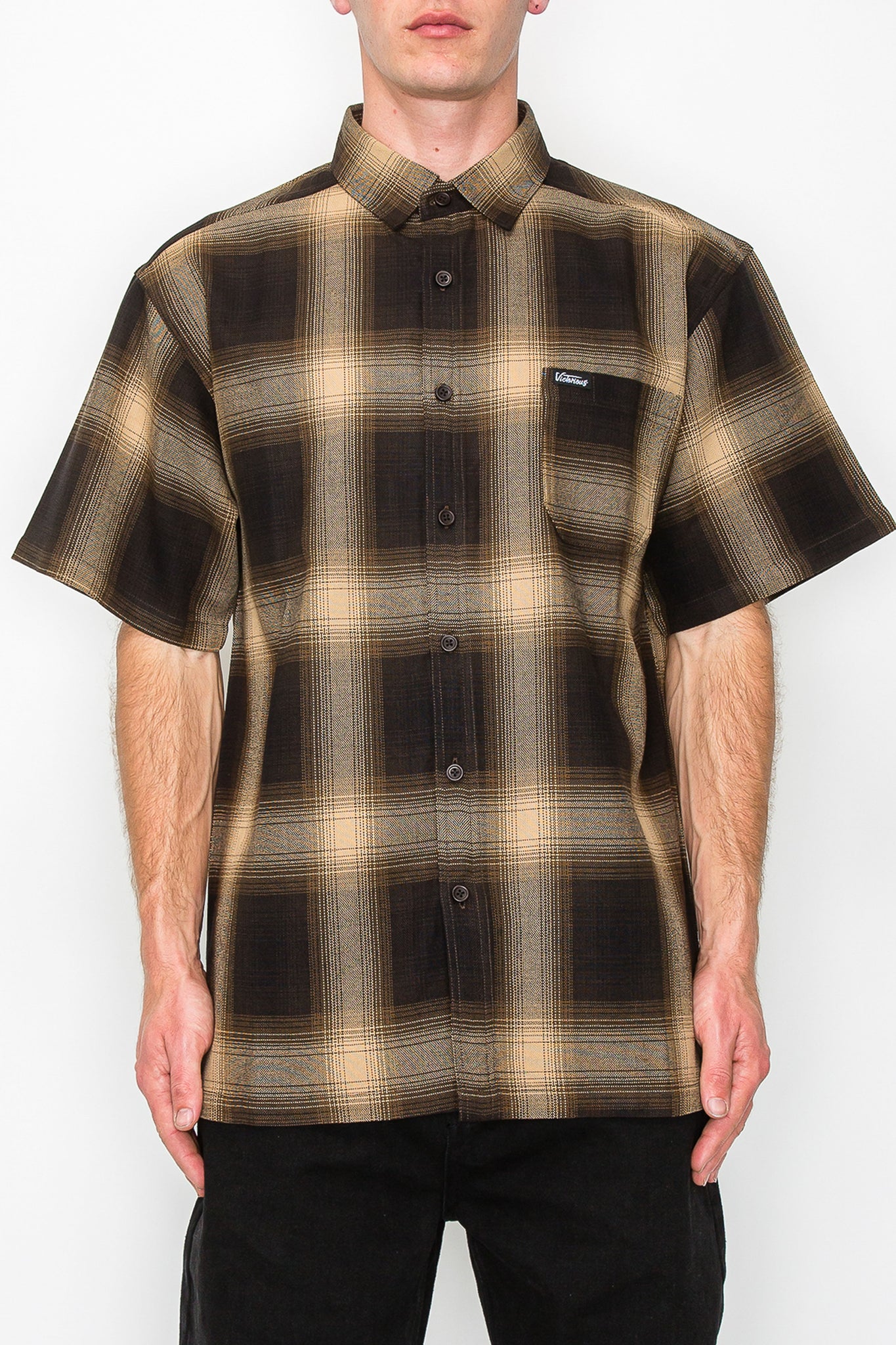 Plaid Short Sleeve Shirts - New Color Added