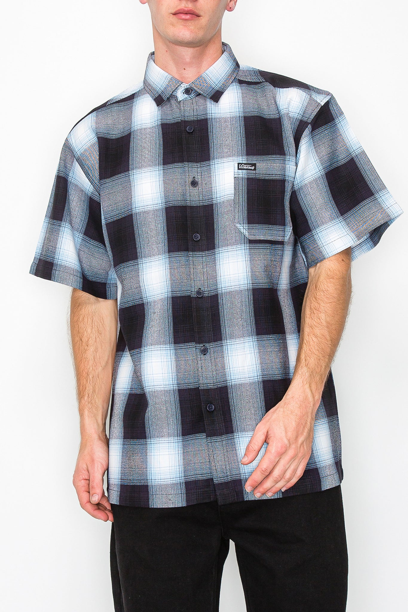 Plaid Short Sleeve Shirts - New Color Added