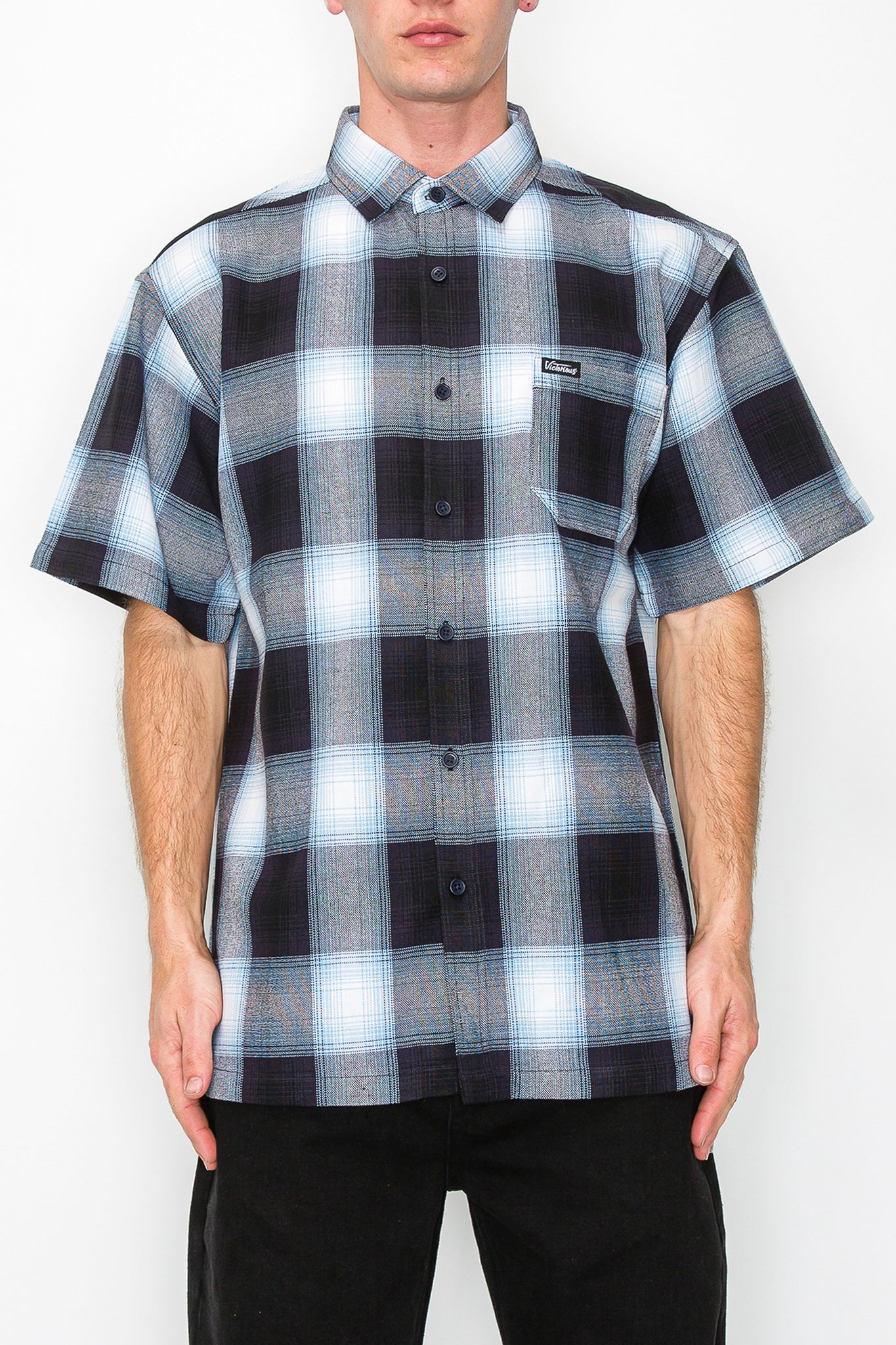 Plaid Short Sleeve Shirts - New Color Added