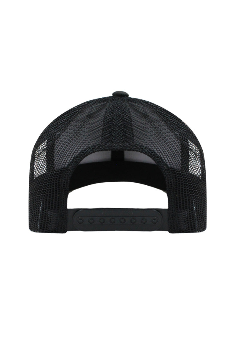 5 Panel Trucker Hat - Black